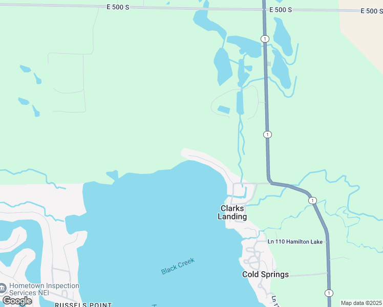 map of restaurants, bars, coffee shops, grocery stores, and more near 740 Ln 101 Hamilton Lake in Hamilton