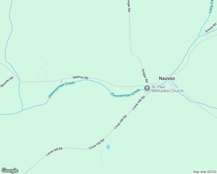 map of restaurants, bars, coffee shops, grocery stores, and more near 2254 Nauvoo Road in Morris