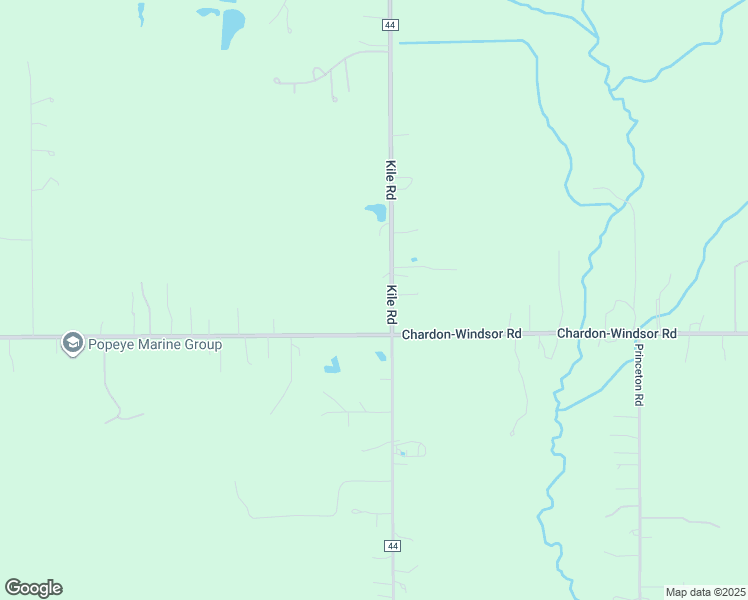 map of restaurants, bars, coffee shops, grocery stores, and more near 11383 Kile Road in Chardon