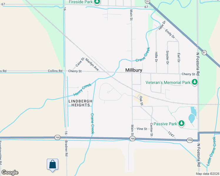 map of restaurants, bars, coffee shops, grocery stores, and more near 1475 Wilson Court in Millbury