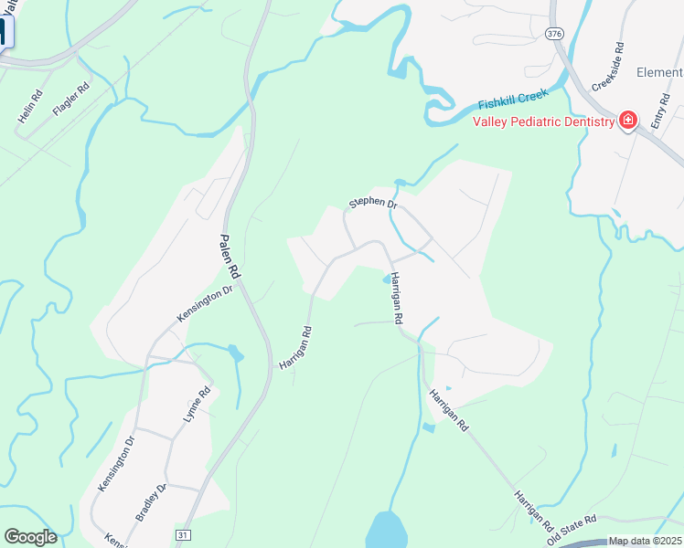 map of restaurants, bars, coffee shops, grocery stores, and more near 99 Harrigan Road in Hopewell Junction