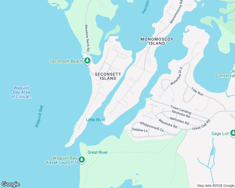map of restaurants, bars, coffee shops, grocery stores, and more near 389 Monomoscoy Road in Mashpee