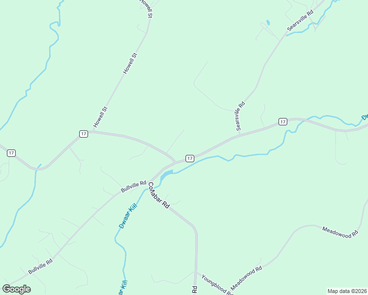 map of restaurants, bars, coffee shops, grocery stores, and more near 8 Hunter Court in Pine Bush