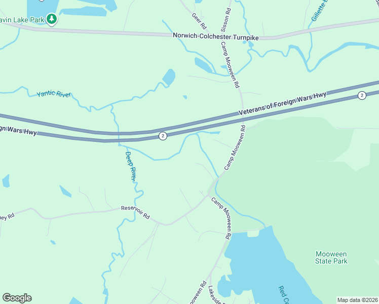 map of restaurants, bars, coffee shops, grocery stores, and more near 83 Camp Mooween Road in Lebanon