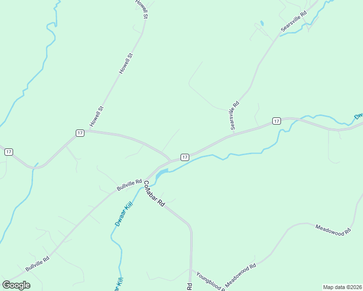 map of restaurants, bars, coffee shops, grocery stores, and more near 8 Hunter Court in Pine Bush