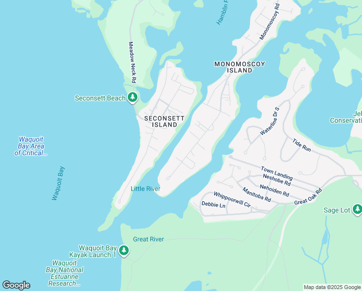 map of restaurants, bars, coffee shops, grocery stores, and more near 387 Monomoscoy Road in Mashpee