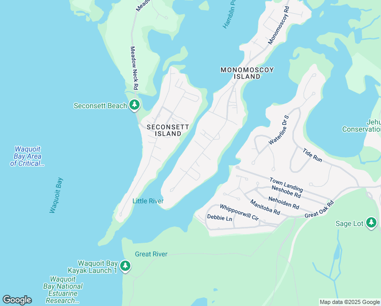 map of restaurants, bars, coffee shops, grocery stores, and more near 387 Monomoscoy Road in Mashpee