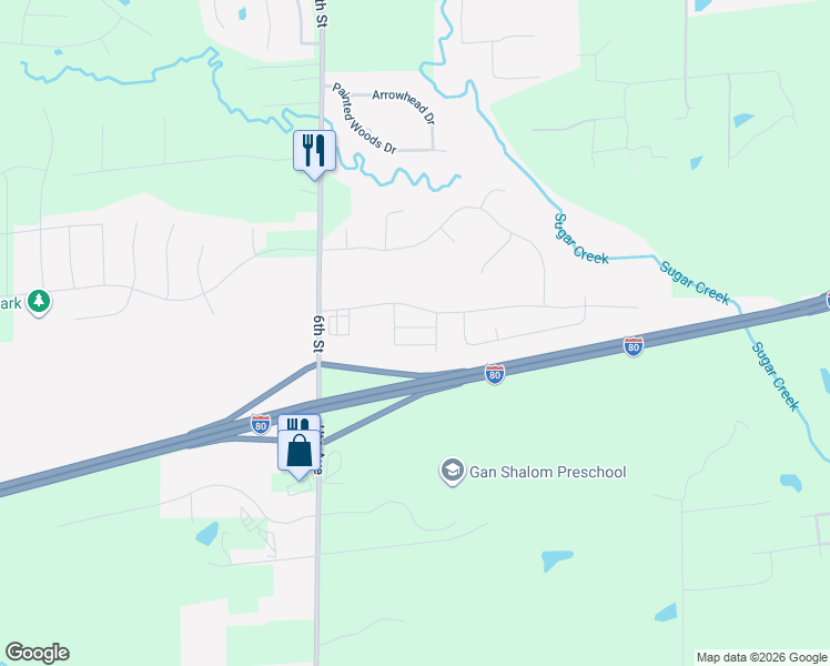 map of restaurants, bars, coffee shops, grocery stores, and more near 400 Prairie Bluff Drive in Waukee