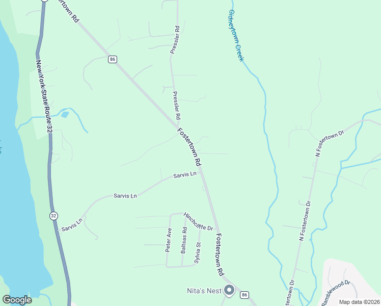 map of restaurants, bars, coffee shops, grocery stores, and more near 547 Fostertown Road in Newburgh