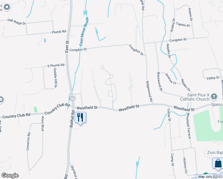 map of restaurants, bars, coffee shops, grocery stores, and more near 11 Sonoma Lane in Middletown