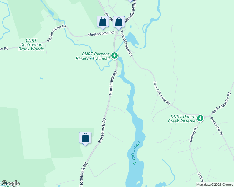 map of restaurants, bars, coffee shops, grocery stores, and more near 92 Horseneck Road in Dartmouth