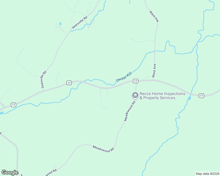 map of restaurants, bars, coffee shops, grocery stores, and more near 548 County Route 17 in Tuxedo Park