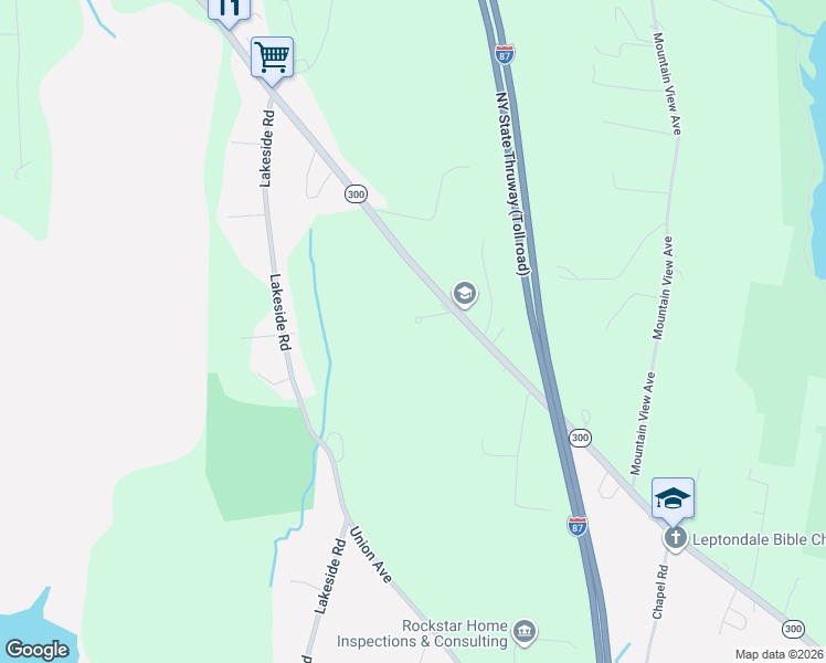 map of restaurants, bars, coffee shops, grocery stores, and more near 7 Miller Circle in Newburgh