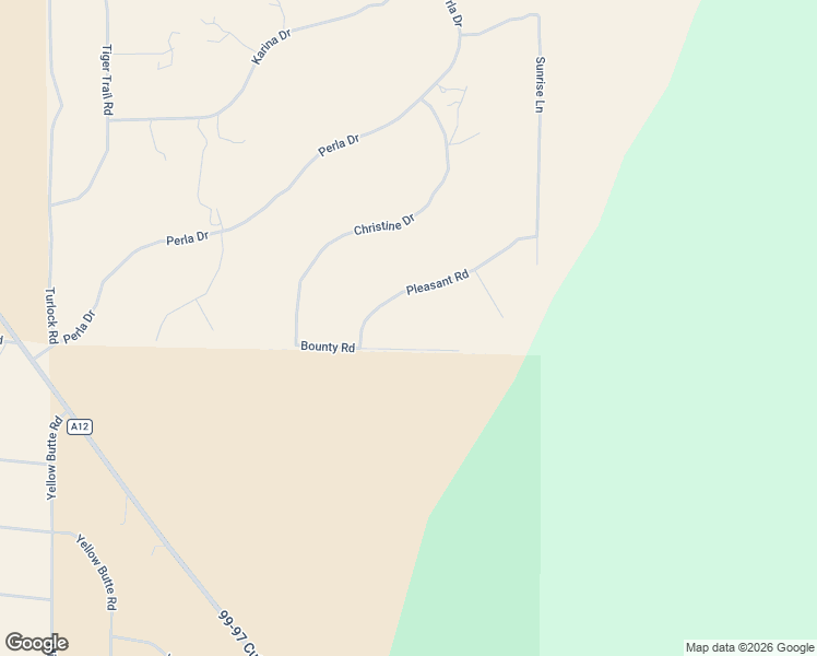 map of restaurants, bars, coffee shops, grocery stores, and more near 17302 Pleasant Road in Montague