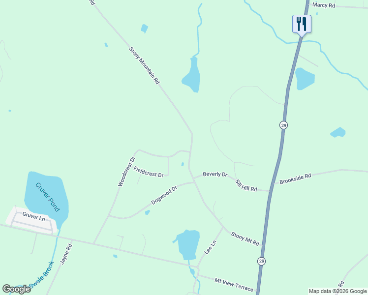map of restaurants, bars, coffee shops, grocery stores, and more near 404 S R 4021 in Tunkhannock