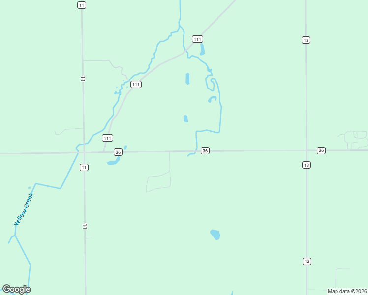 map of restaurants, bars, coffee shops, grocery stores, and more near 24547 County Road 36 in Goshen