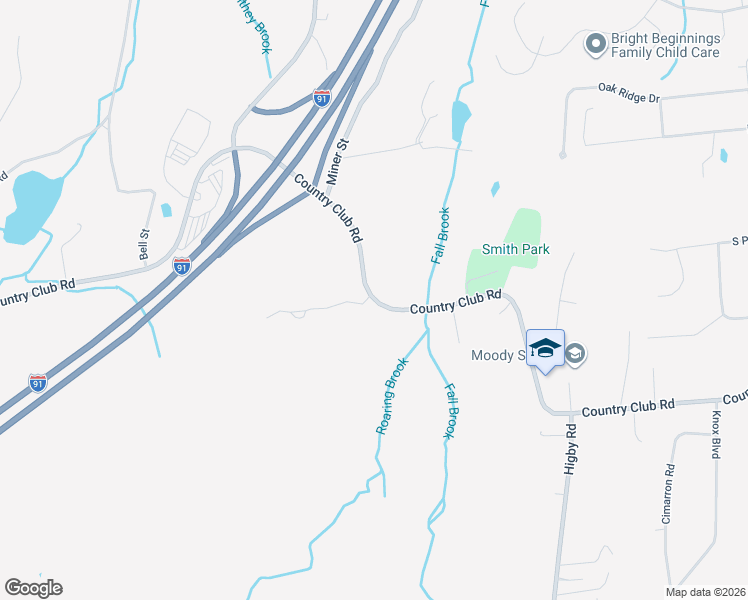 map of restaurants, bars, coffee shops, grocery stores, and more near 644 Country Club Road in Middletown