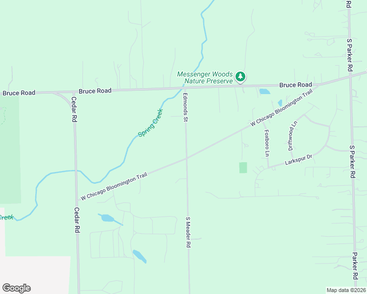 map of restaurants, bars, coffee shops, grocery stores, and more near 17608 Edmonds Street in Homer Glen