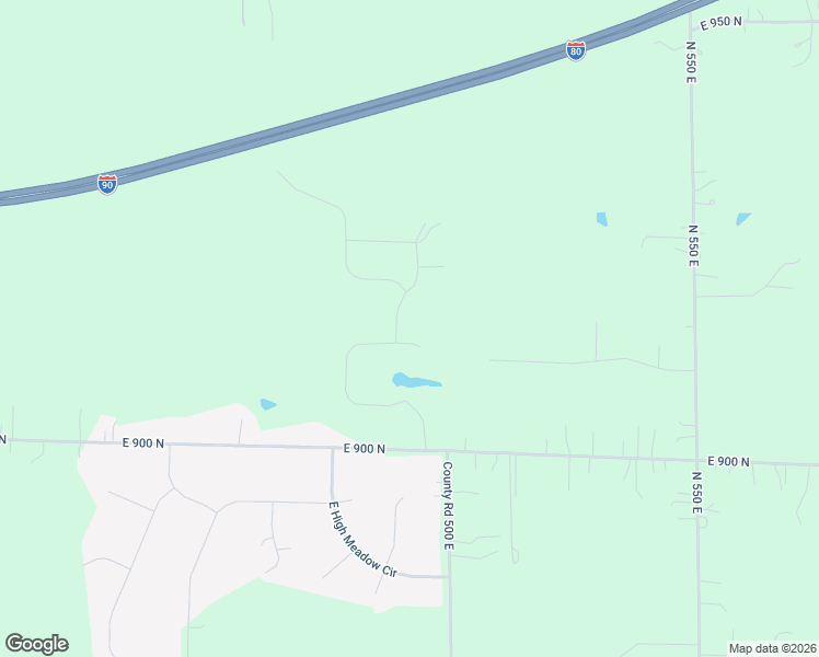 map of restaurants, bars, coffee shops, grocery stores, and more near Beechwood Court in Valparaiso