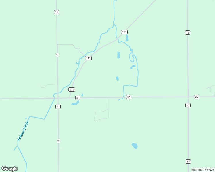 map of restaurants, bars, coffee shops, grocery stores, and more near 24607 County Road 36 in Goshen