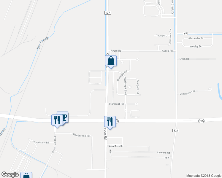 map of restaurants, bars, coffee shops, grocery stores, and more near 28732 Oregon Road in Perrysburg