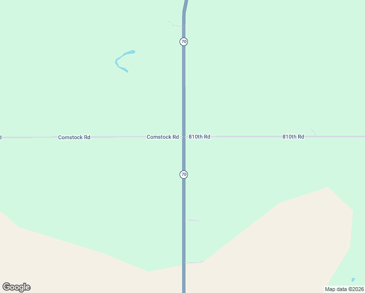 map of restaurants, bars, coffee shops, grocery stores, and more near Comstock Road in Ord