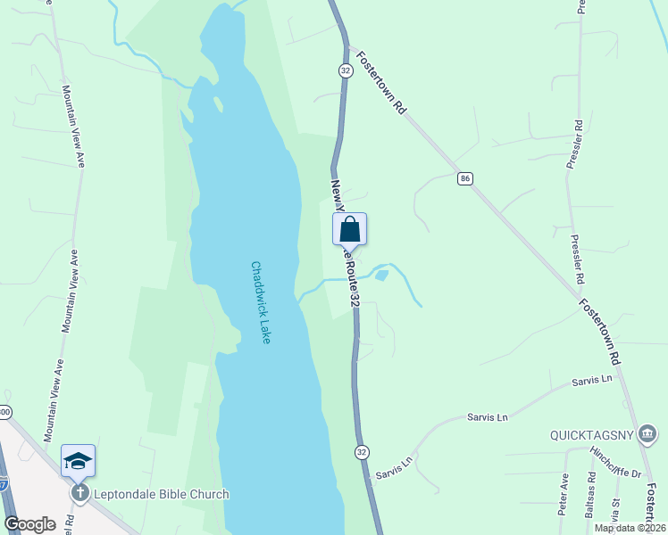 map of restaurants, bars, coffee shops, grocery stores, and more near 491 New York 32 in Wallkill