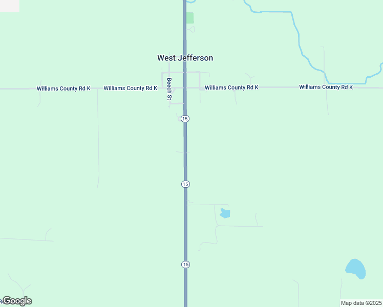 map of restaurants, bars, coffee shops, grocery stores, and more near 10720 Ohio 15 in Montpelier