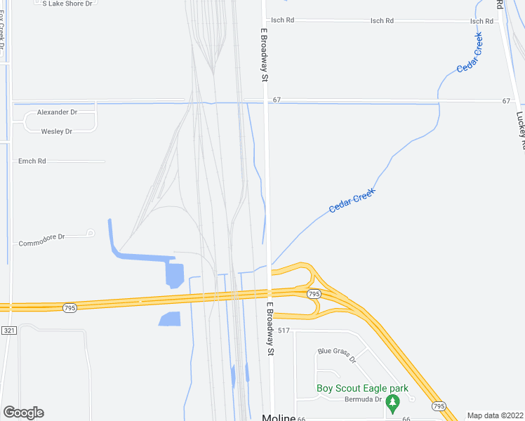 map of restaurants, bars, coffee shops, grocery stores, and more near 28629 E Broadway St in Walbridge