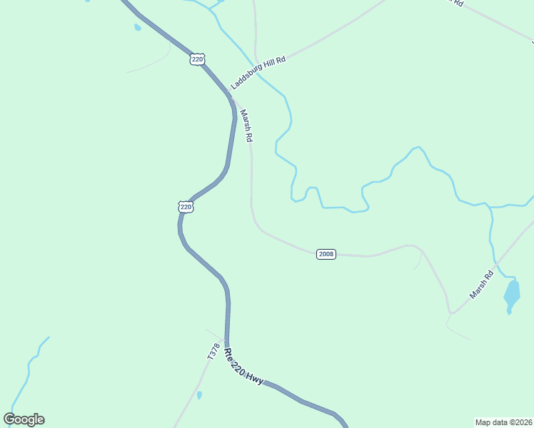 map of restaurants, bars, coffee shops, grocery stores, and more near Marsh Road in Dushore