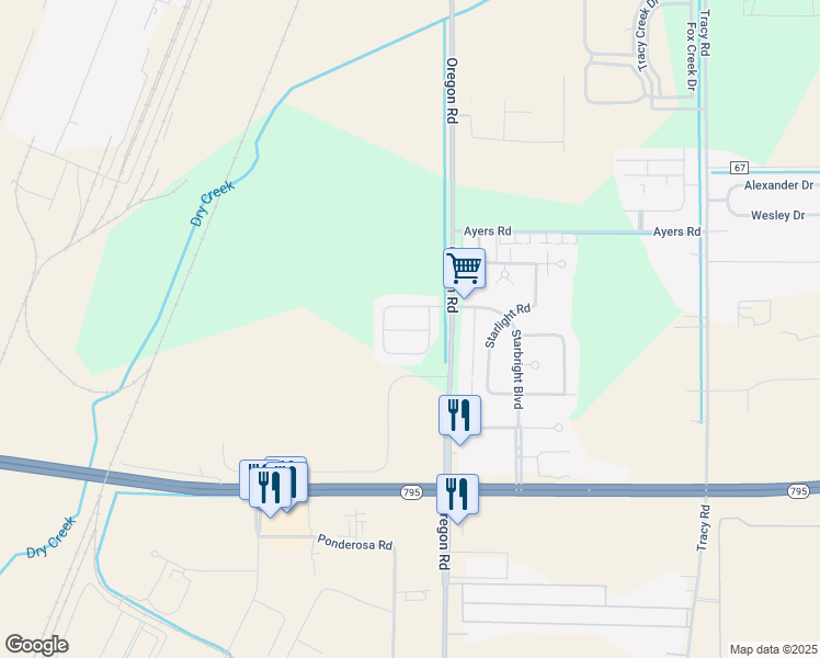 map of restaurants, bars, coffee shops, grocery stores, and more near Unnamed Road in Perrysburg