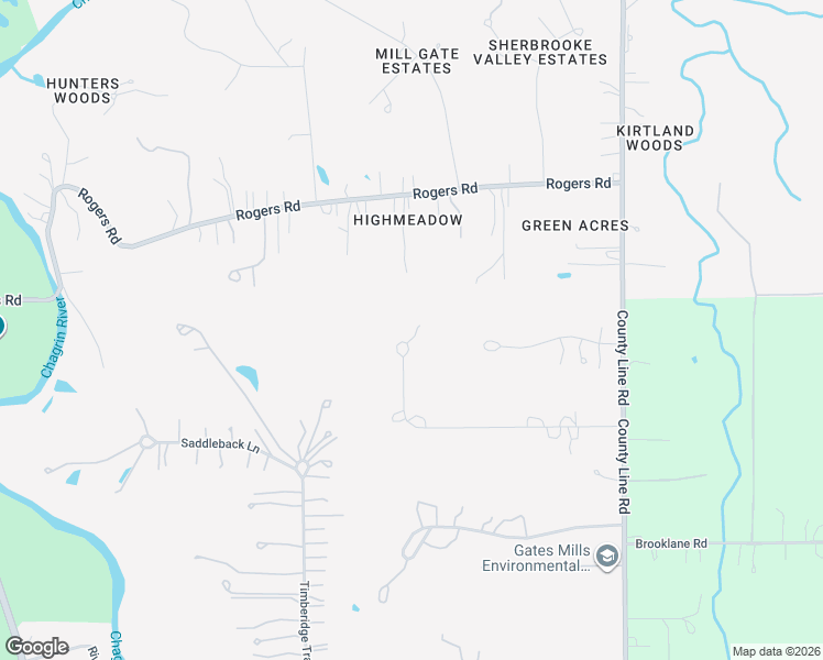 map of restaurants, bars, coffee shops, grocery stores, and more near 7759 Sugar Bush Lane in Gates Mills