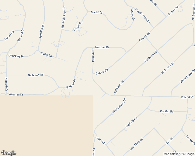 map of restaurants, bars, coffee shops, grocery stores, and more near 13829 Roland Drive in Montague