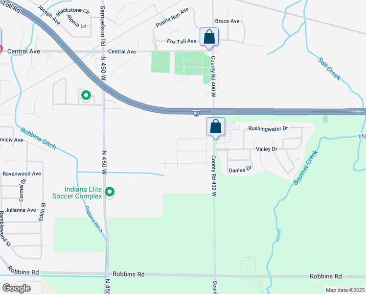 map of restaurants, bars, coffee shops, grocery stores, and more near 6928 Nancy Avenue in Portage