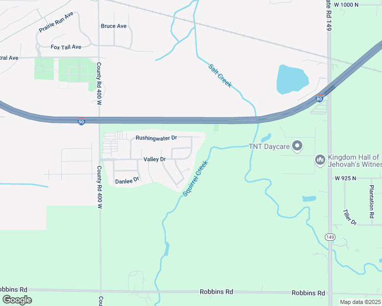 map of restaurants, bars, coffee shops, grocery stores, and more near 461 Valley Dr in Portage