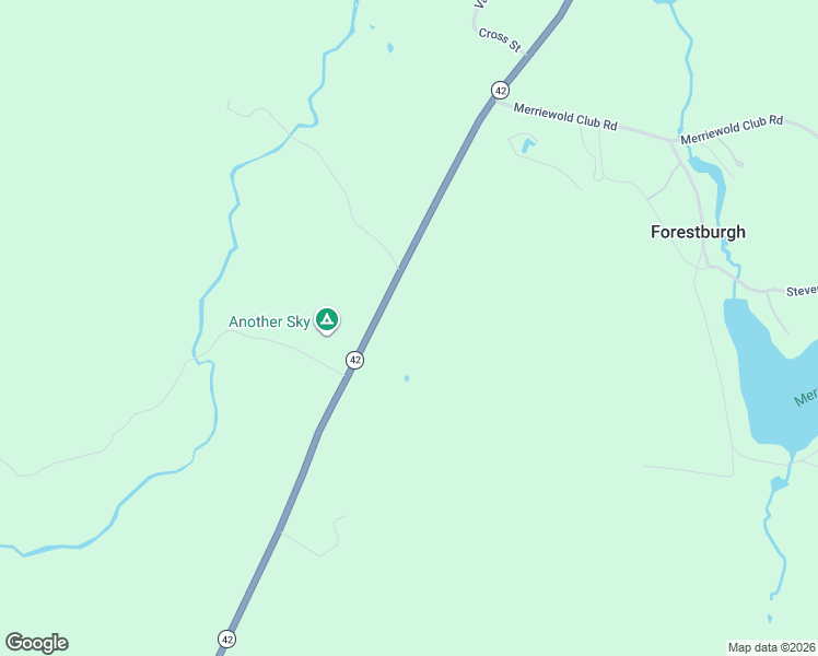 map of restaurants, bars, coffee shops, grocery stores, and more near 2598 New York 42 in Forestburgh