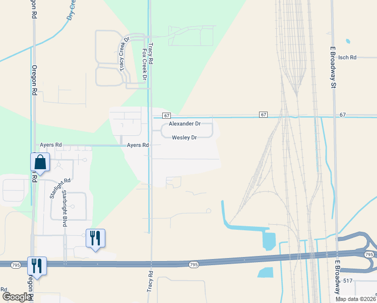 map of restaurants, bars, coffee shops, grocery stores, and more near 6638 Emch Rd in Walbridge