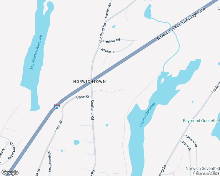 map of restaurants, bars, coffee shops, grocery stores, and more near 28 Andrea Lane in Norwich