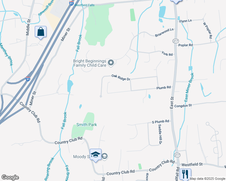 map of restaurants, bars, coffee shops, grocery stores, and more near 230 Plumb Road in Middletown