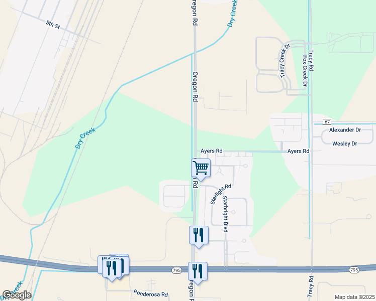 map of restaurants, bars, coffee shops, grocery stores, and more near in 