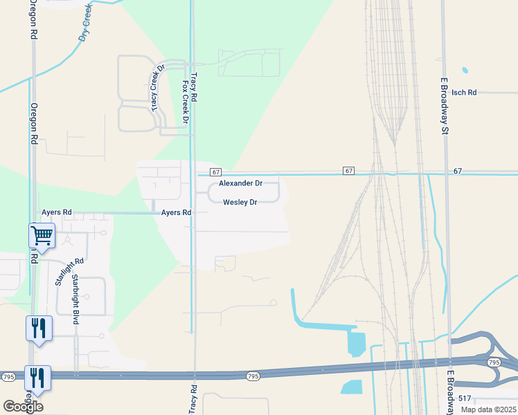 map of restaurants, bars, coffee shops, grocery stores, and more near 6562 Emch Road in Walbridge