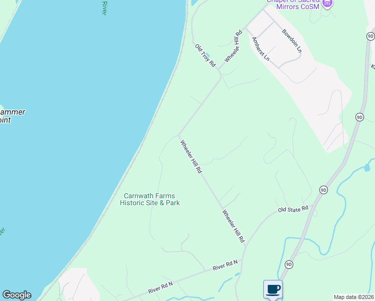 map of restaurants, bars, coffee shops, grocery stores, and more near 701 Wheeler Hill Road in Wappingers Falls