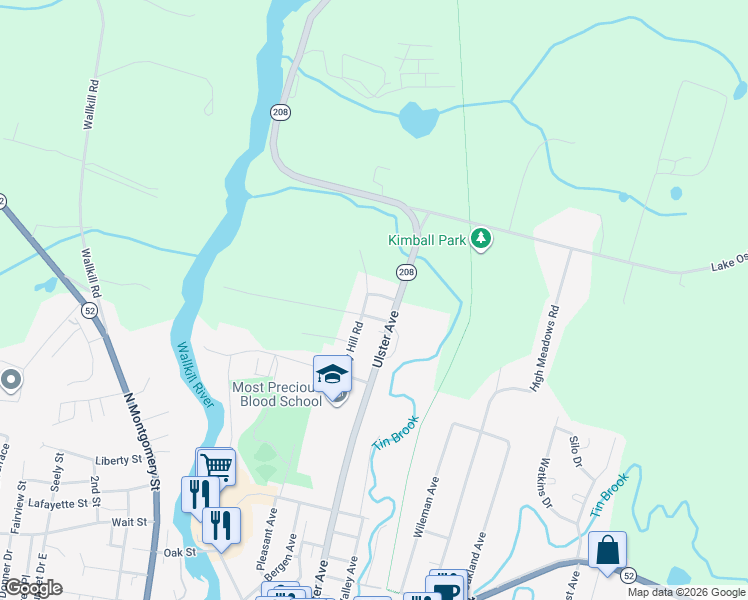 map of restaurants, bars, coffee shops, grocery stores, and more near 522 Ivy Hill Road North in Montgomery