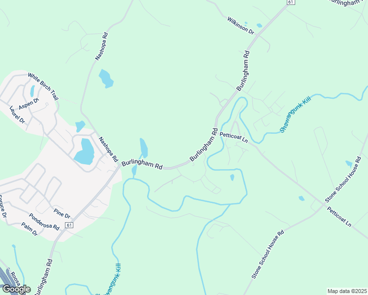 map of restaurants, bars, coffee shops, grocery stores, and more near 247 Burlingham Road in Bloomingburg