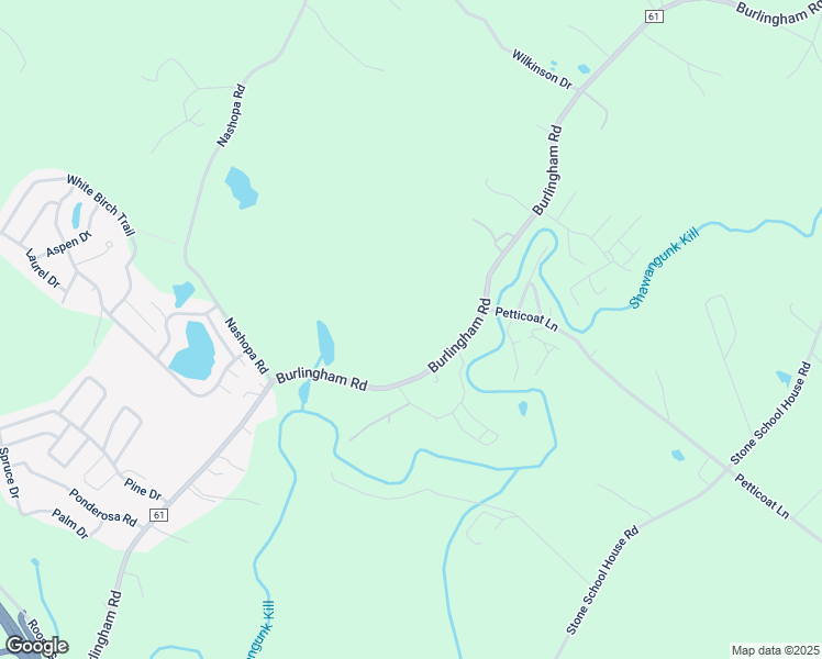 map of restaurants, bars, coffee shops, grocery stores, and more near 247 Burlingham Road in Bloomingburg