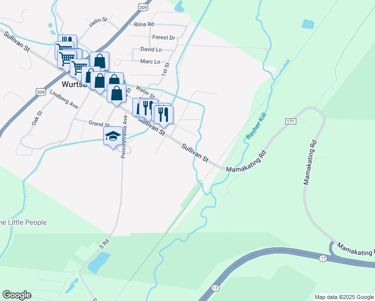 51 Sullivan Street, Wurtsboro NY Walk Score