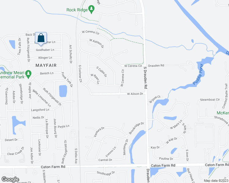 map of restaurants, bars, coffee shops, grocery stores, and more near 25324 West Alison Drive in Plainfield