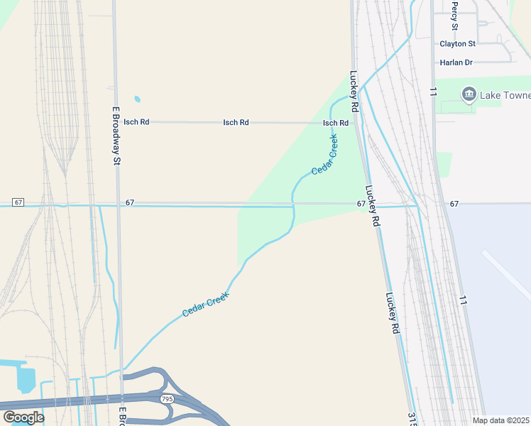 map of restaurants, bars, coffee shops, grocery stores, and more near 5531 Ayers Road in Walbridge