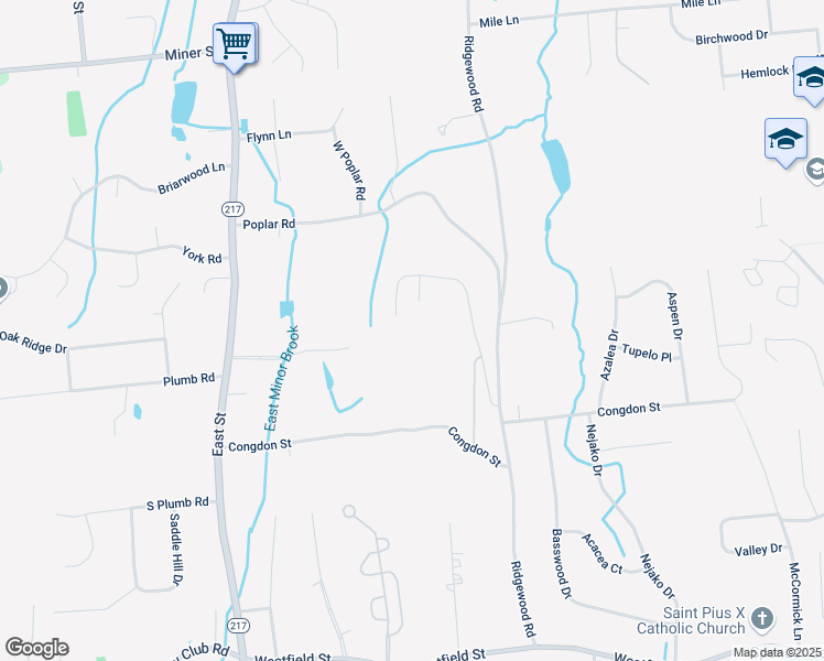 map of restaurants, bars, coffee shops, grocery stores, and more near in Middletown