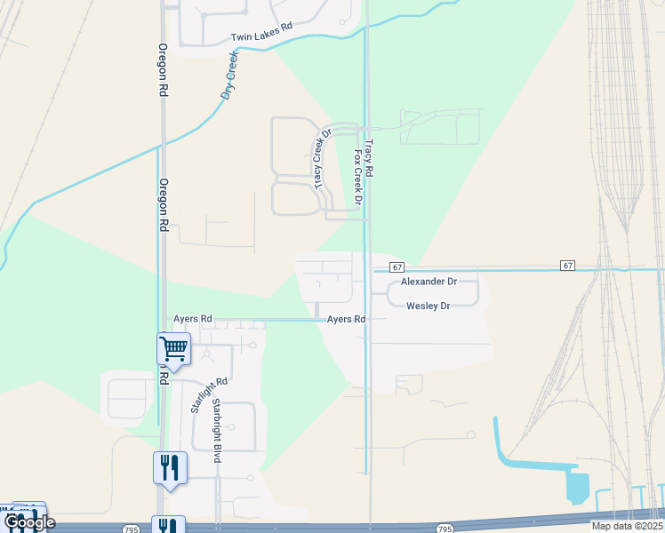 map of restaurants, bars, coffee shops, grocery stores, and more near 29072 East Winner's Circle in Perrysburg